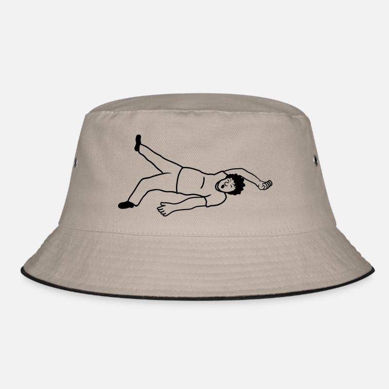 Sleeping passed out man Bucket Hat