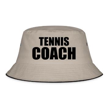 Tennis coach - Bob - kaki/noir - Devant
