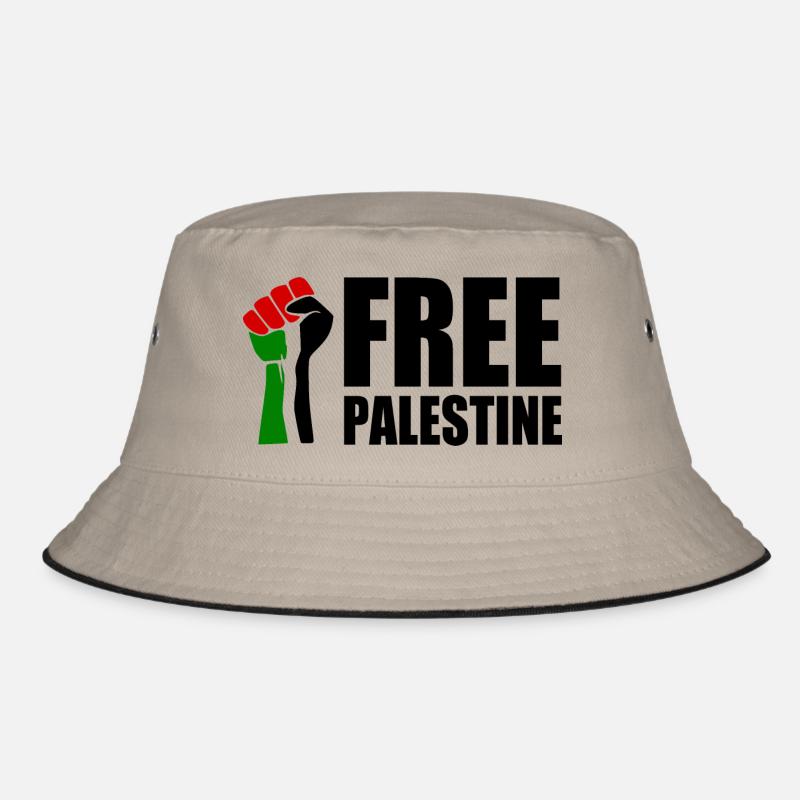 Free palestine - Bob - kaki/noir