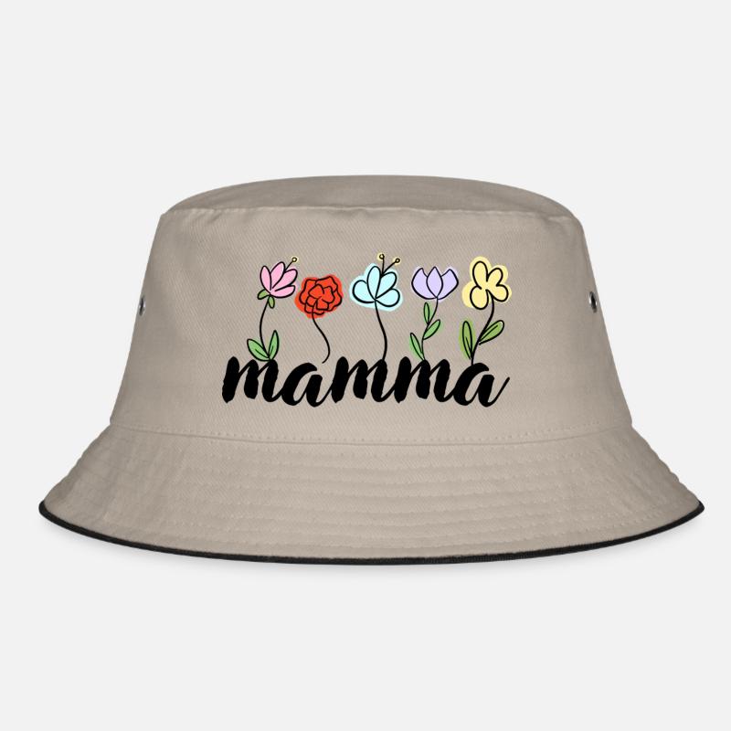 Mamma - Blumen Muttertag Mutter Bucket Hat
