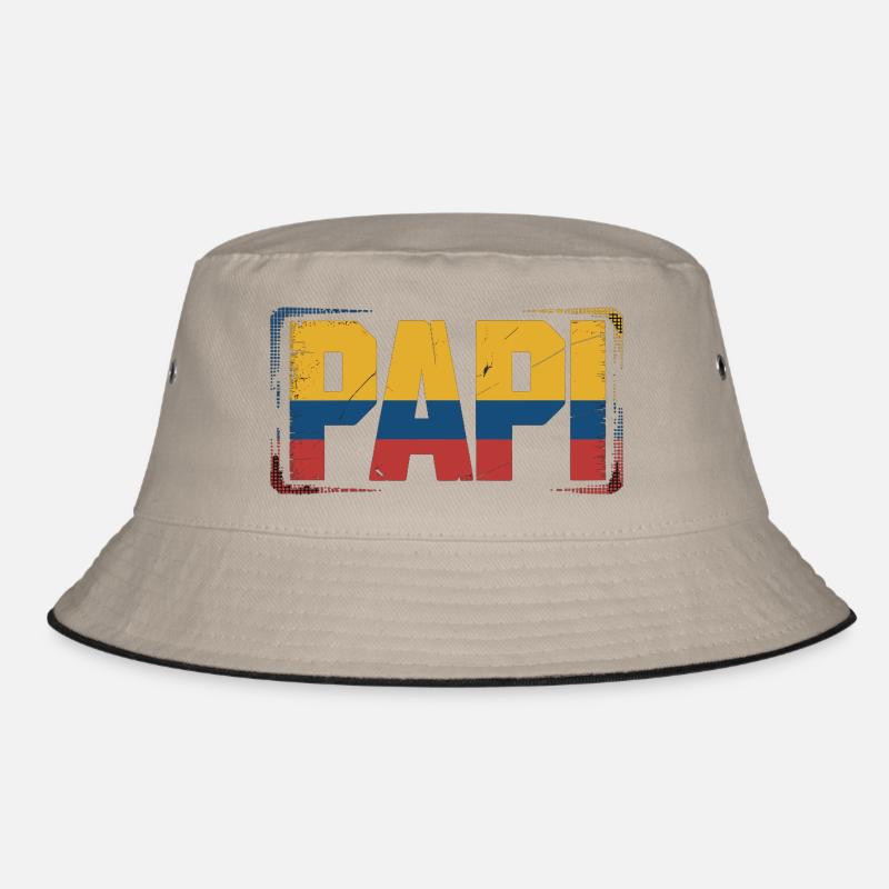 Daddy Colombia Flag – Gift for Bucket Hat