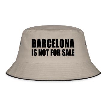 Barcelona is not for sale - Bob - kaki/noir - Devant
