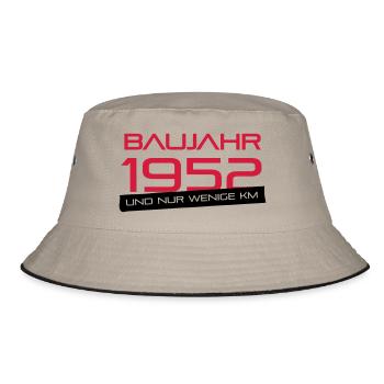 Few km - Year 1952 - Bucket Hat - khaki/black - Front