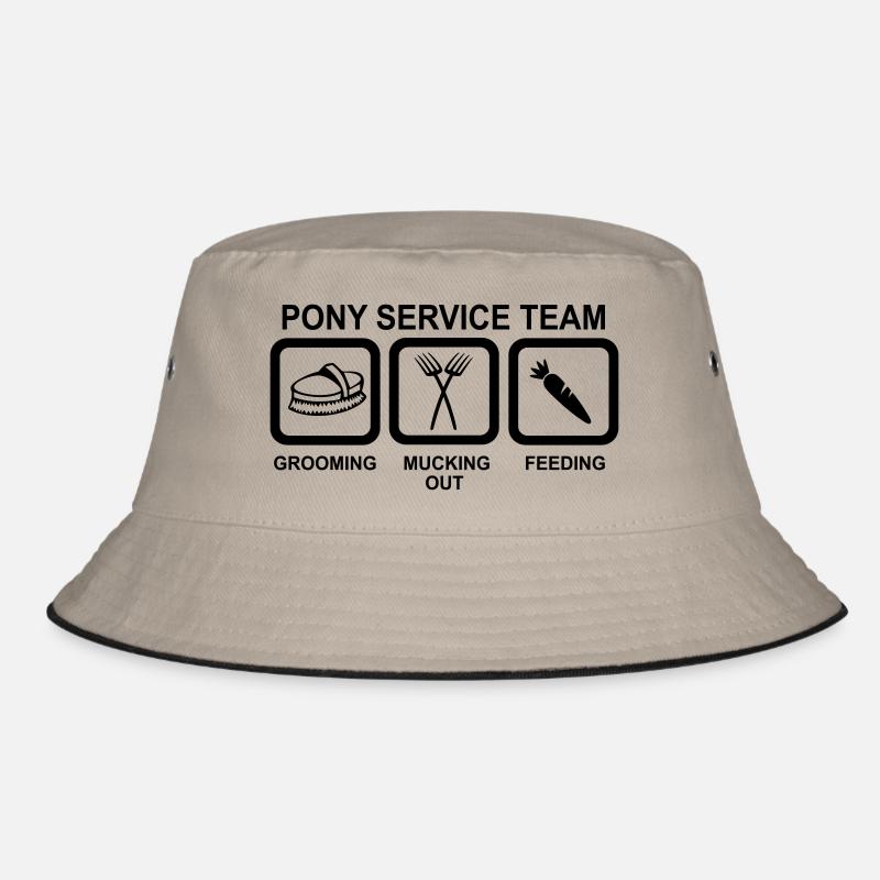 Pony Bucket Hat