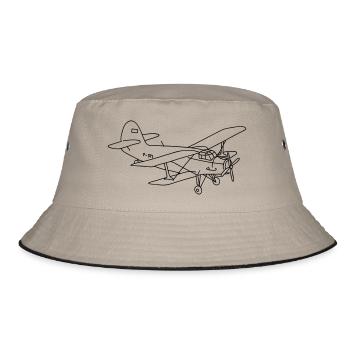 Biplan (avion) - Bob - kaki/noir - Devant