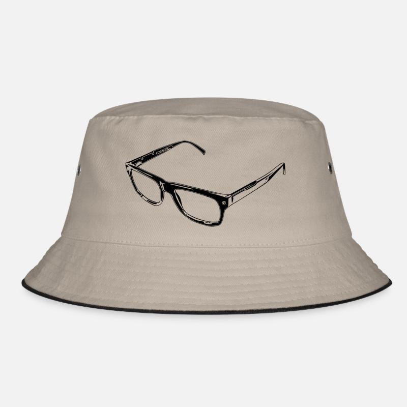 Brille Bucket Hat