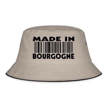 made in BOURGOGNE (1c) - Bob - kaki/noir - Devant