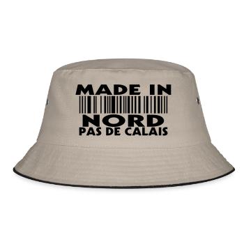 made in NORD PAS DE CALAIS (1c) - Bob - kaki/noir - Devant