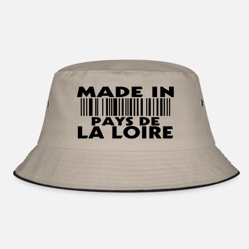 made in PAYS DE LA LOIRE(1c) - Bob - kaki/noir