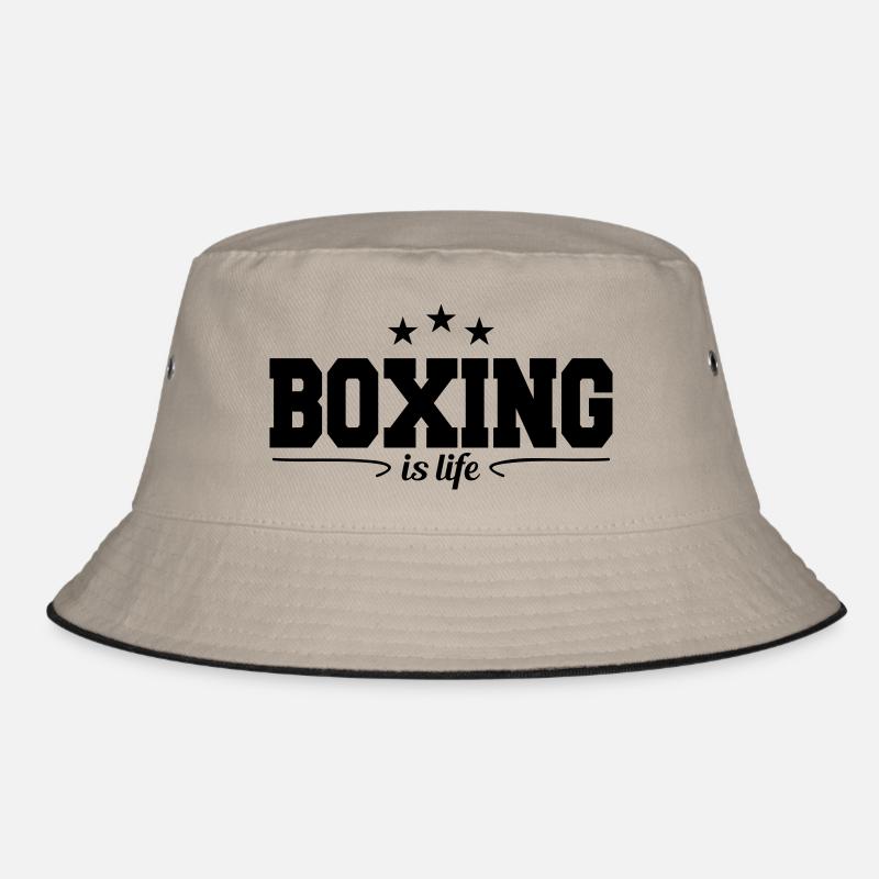 Boxing is life / boxing is life Bucket Hat