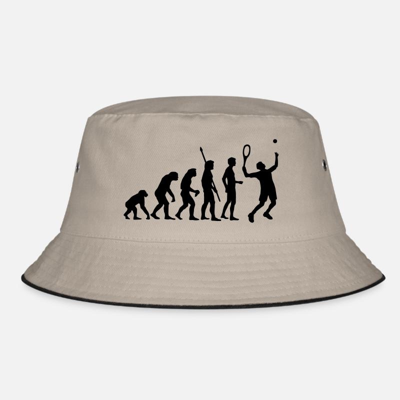 evolution_tennis_b_1c Bucket Hat