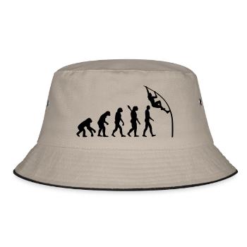 Pole vault - Bucket Hat - khaki/black - Front