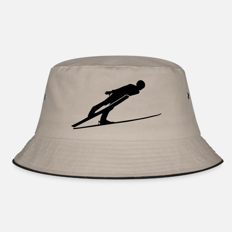 Ski Jumping Bucket Hat