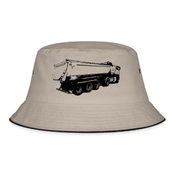 Truck - Bucket Hat - Khaki/Schwarz - Vorne