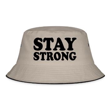 Stay strong - Bob - kaki/noir - Devant