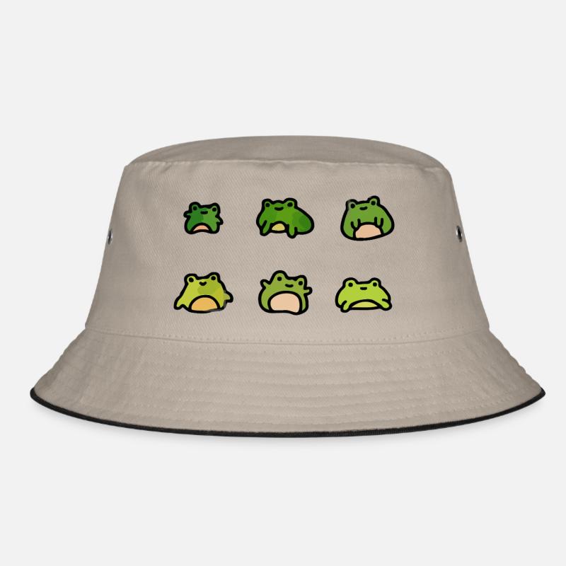 Adorables grenouilles de dessin animé Bob