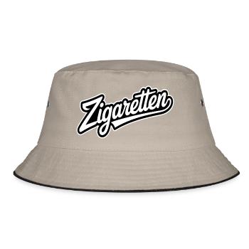 Cigarettes - German Memes - Bucket Hat - khaki/black - Front
