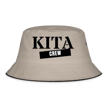 Kita Crew - Don pour l’éducatrice d’équipe de maternelle - Bob - kaki/noir - Devant