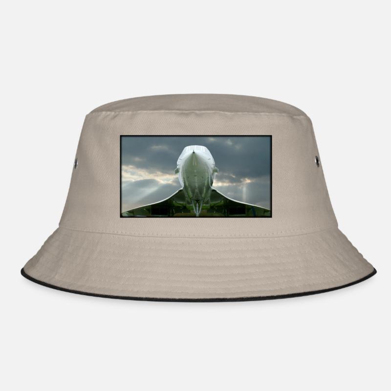 concorde & Sonnenstrahlen 120dpi Bucket Hat