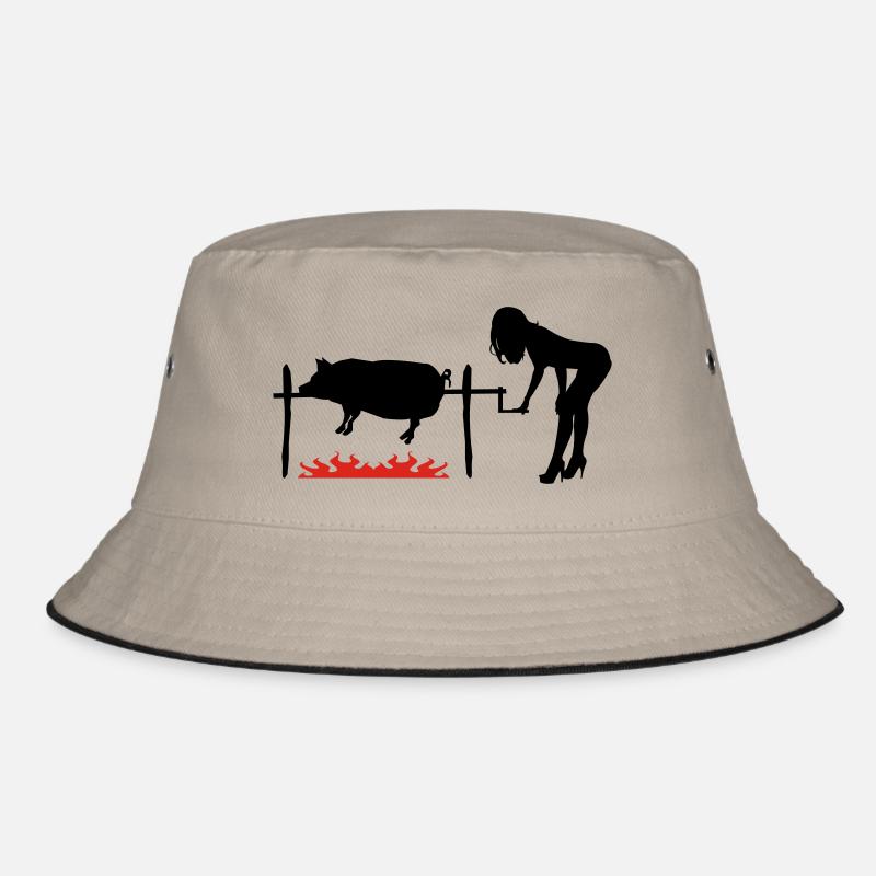 BBQ pork Bucket Hat