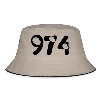 974 Reunion map tattoo - Bob - kaki/noir - Devant