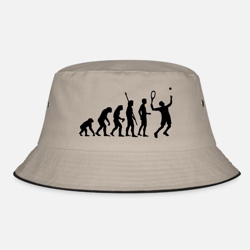 evolution_tennis_b_1c Bucket Hat