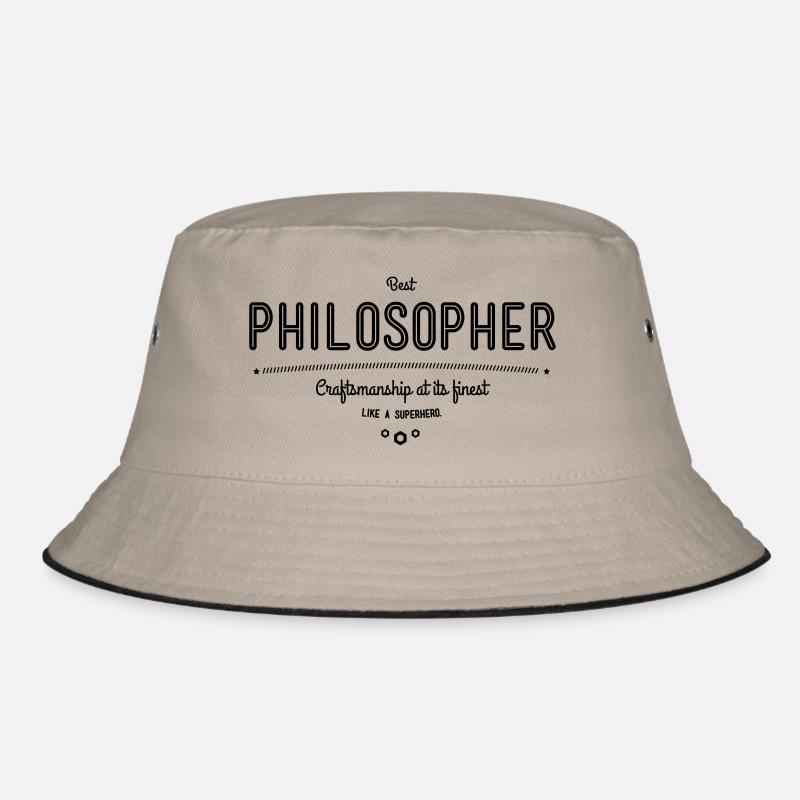 Best philosopher - craftsmanship at its finest - Bucket Hat - khaki/black