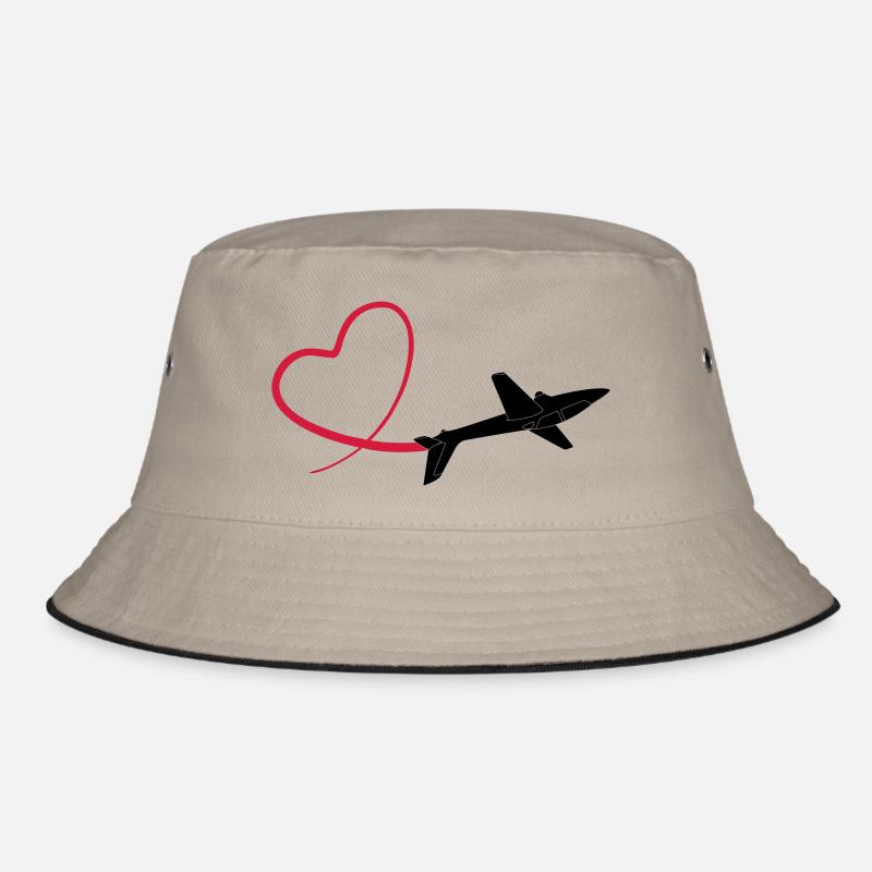 segelkunstflug fox glider Bucket Hat