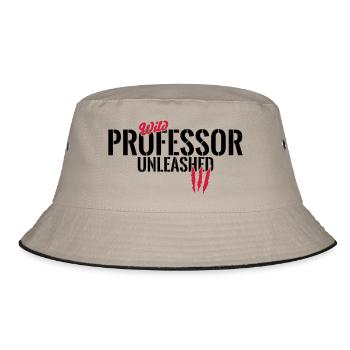 Wilder Professor unleashed - Bucket Hat - khaki/black - Front