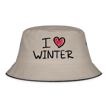 i_love_winter__f2 - Bob - kaki/noir - Devant