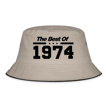 The best of 1974 - Bucket Hat - Khaki/Schwarz - Vorne
