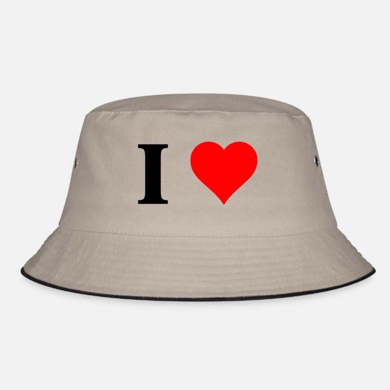 I Love - Bob - kaki/noir
