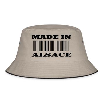 Made in ALSACE - Bob - kaki/noir - Devant
