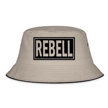 rebell outlaw nomads rock moto biker patch - Bob - kaki/noir - Devant