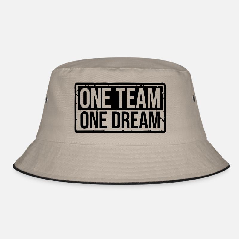 One Team Schild Bucket Hat