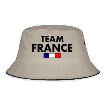 France - Bucket Hat - khaki/black - Front
