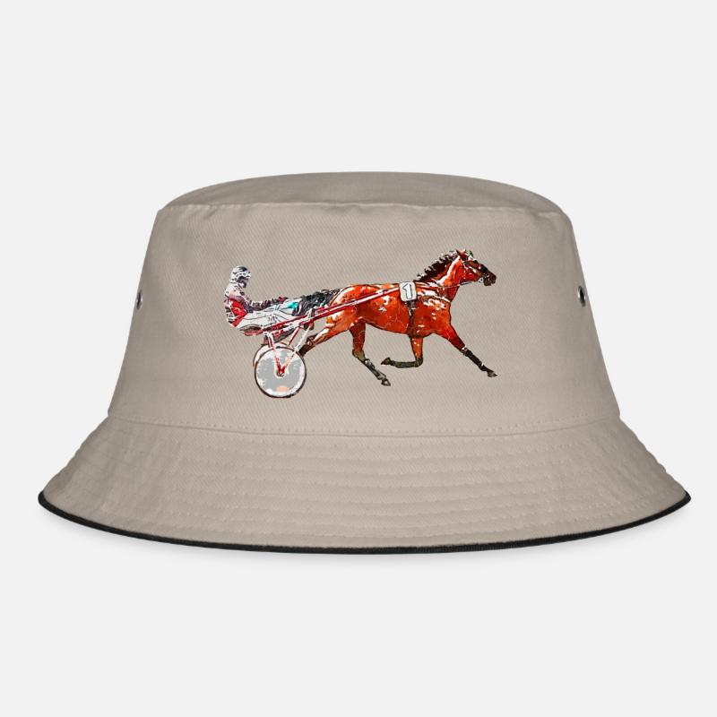 Traber Trabrennen Design Bucket Hat