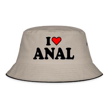 I love anal - Bob - kaki/noir - Devant