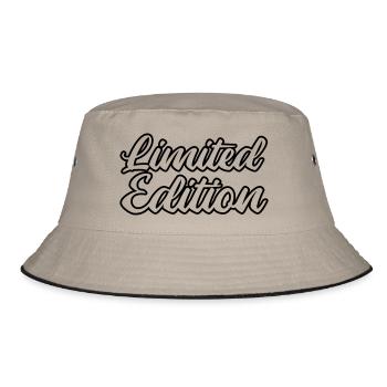Limited Edition - Bucket Hat - khaki/black - Front