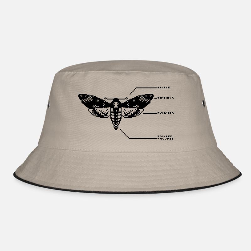 1bit Pixel Crâne Hawkmoth Bob