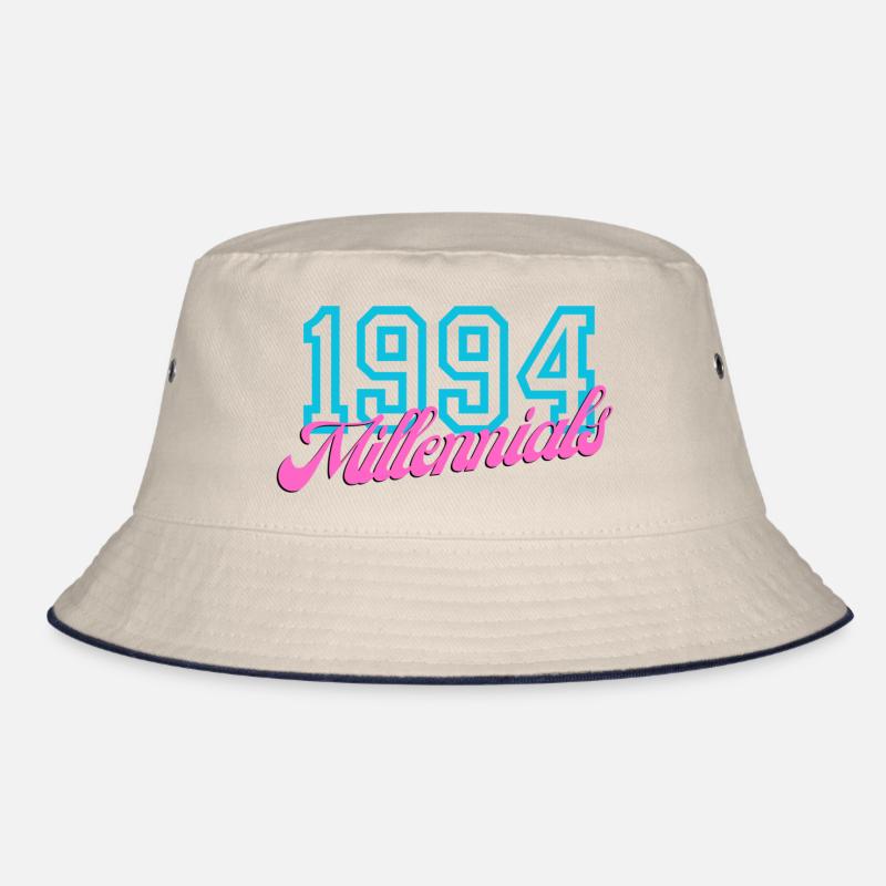 1994 Millennials Retro Datum Design Bucket Hat