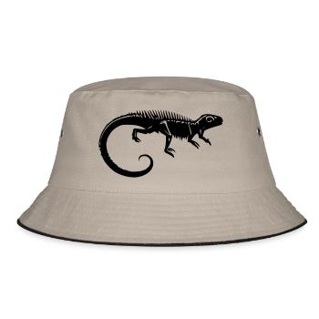 Fossile dinosaure - Bob - kaki/noir - Devant