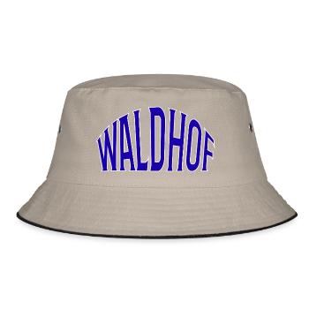 Waldhof - Bucket Hat - Khaki/Schwarz - Vorne