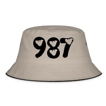 987 map tattoo moorea - Bob - kaki/noir - Devant