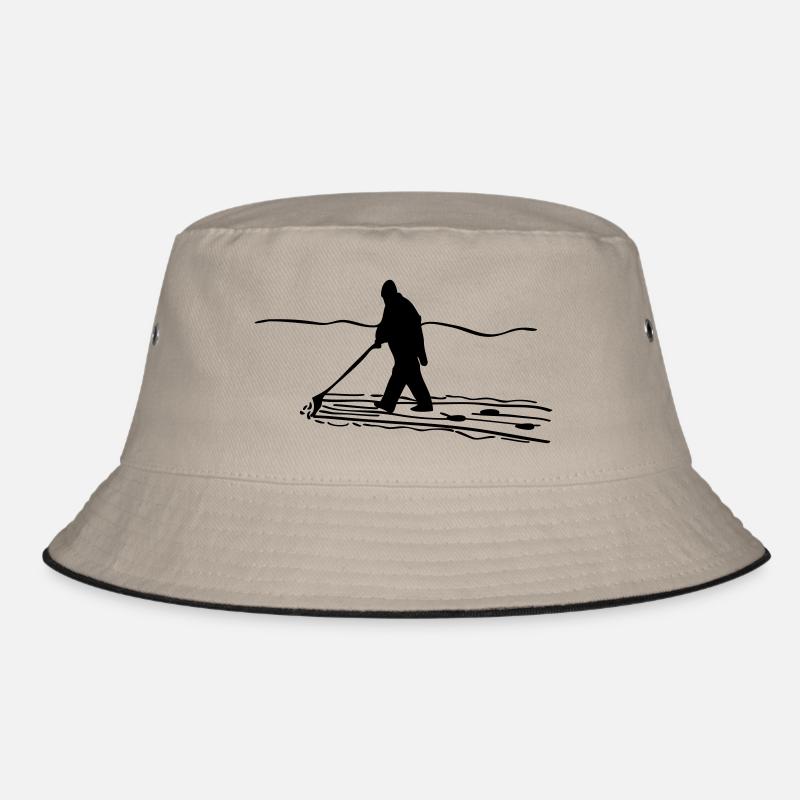 Schnee schieben Bucket Hat