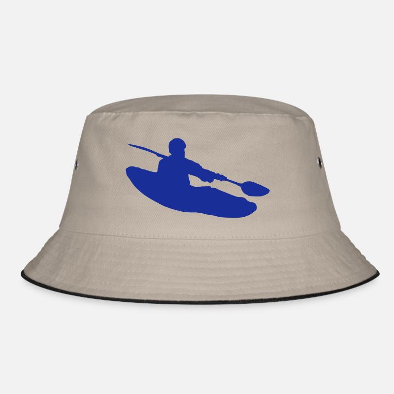 kayak - Bucket Hat - khaki/black