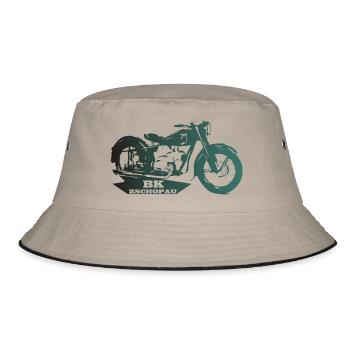 MZ BK Zschopau - Bucket Hat - Khaki/Schwarz - Vorne