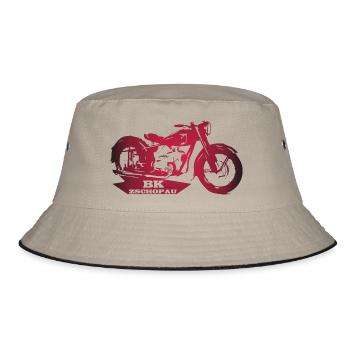 MZ BK Zschopau - Bucket Hat - Khaki/Schwarz - Vorne
