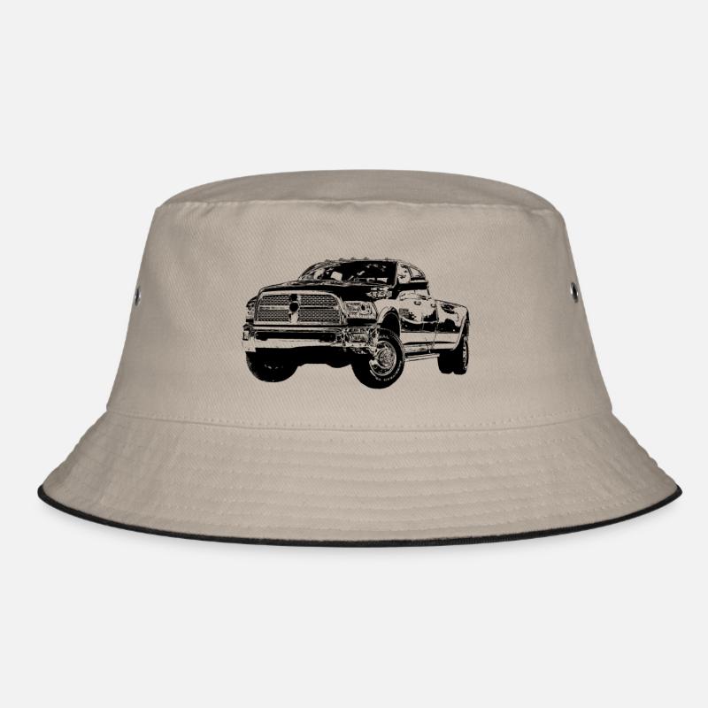 Pickup - Bucket Hat - Khaki/Schwarz
