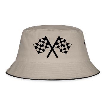 racing flags sport - Bob - kaki/noir - Devant